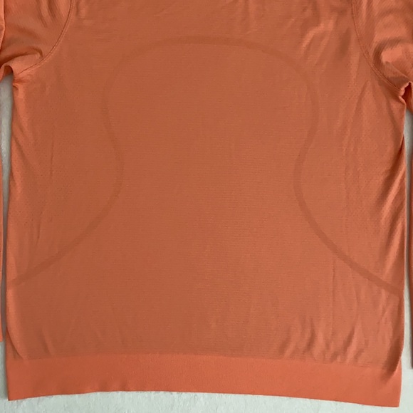Lululemon | 2023 Swiftly Relaxed LS Seamless Shirt Sunny Coral W3FUPS (12) - Picture 7 of 15
